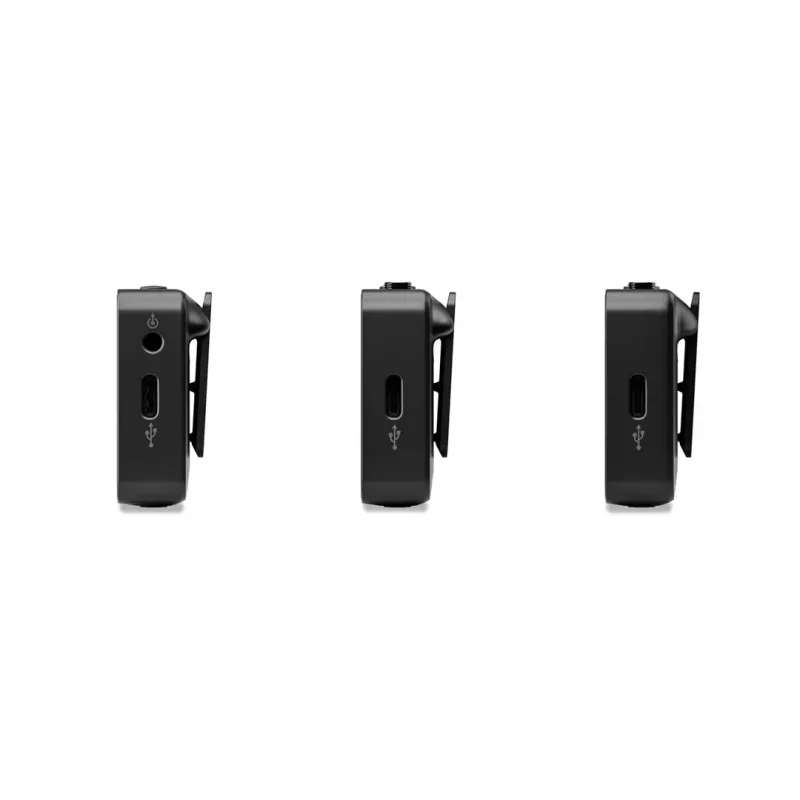 Rode Wireless Go Iii Sistema de micrófono inalámbrico compacto de 3.ª generación, Negro