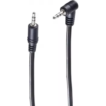 Cable de audio ShiverPeaks BS30817 1,5 m 3,5 mm conector macho a conector macho negro