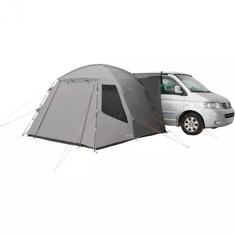 Toldo lateral Easy Camp 120504 — suelo de poliéster desmontable, varillas de fibra de vidrio, altura 2050 mm, peso 7,6 kg