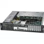 Super Micro Supermicro SC823M TQC-R802LPB - Rack - montaje en rack - 2U - ATX mejorado y ampliado - SATA/SAS - Hot-Swap 800 vatios - Negro (CSE-823MTQC-R802LPB)