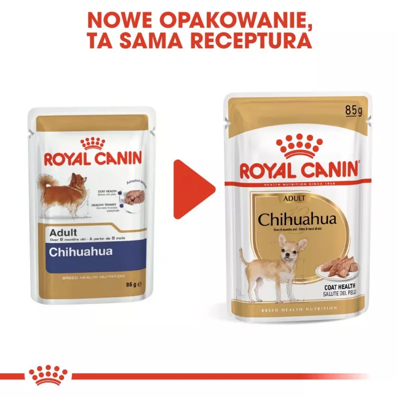 Royal Canin Chihuahua comida para perros, pack de 12 x 85 g