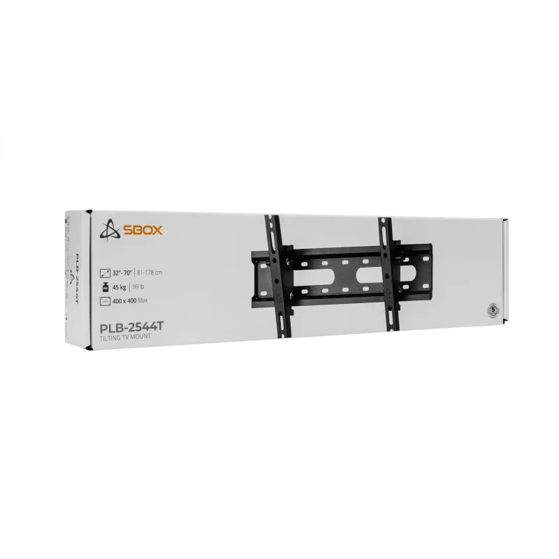 Soporte para TV SBOX PLB-2544T-2 para televisores de 32-70 pulgadas, carga máx. 45 kg, VESA hasta 400×400