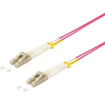 Cable de fibra óptica S/CONN ShiverPeaks 77927/4 15 m LC violeta