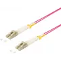 Cable de fibra óptica S/CONN ShiverPeaks 77927/4 15 m LC violeta