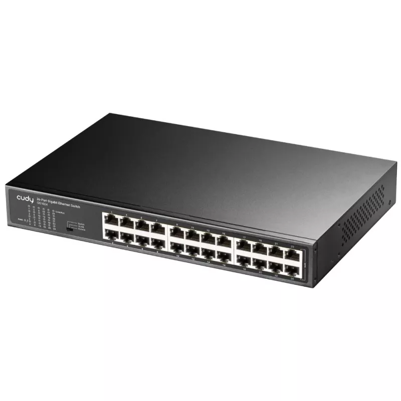 Switch de red Cudy GS1024 Gigabit Ethernet (10/100/1000) negro