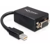 Adaptador de cable de vídeo DeLOCK 65256 Mini DisplayPort a VGA