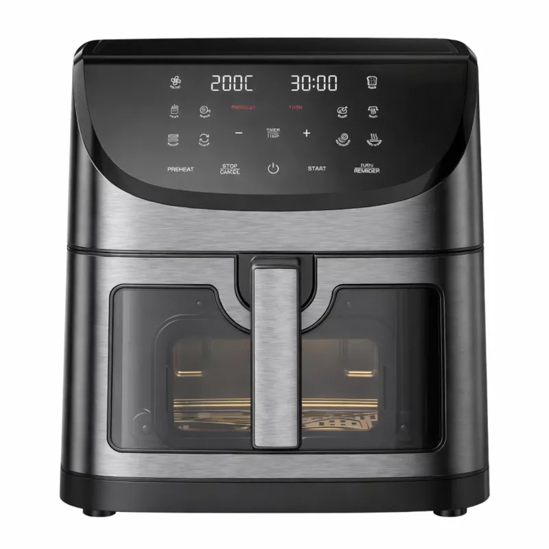 Freidora de aire Extralink Air Fryer sin aceite 8L 1800W 200 Stopp