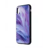 Protector de pantalla Tellur Cover Glass Print para iPhone XS con patrón de pluma