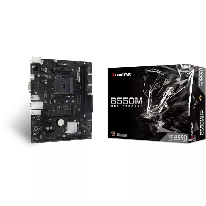 Placa base Biostar B550MHP AMD B550 Socket AM4 Micro ATX
