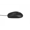 Ratón de oficina con cable NATEC Ruff Plus USB Type-A, diestro, 1200 DPI, 3 botones, negro