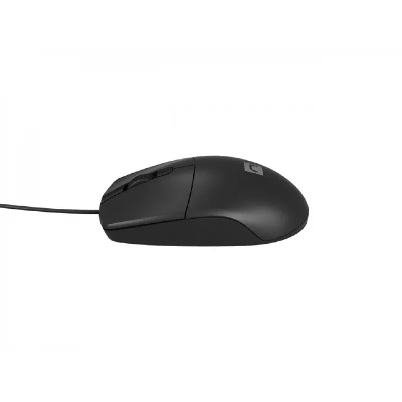 Ratón de oficina con cable NATEC Ruff Plus USB Type-A, diestro, 1200 DPI, 3 botones, negro