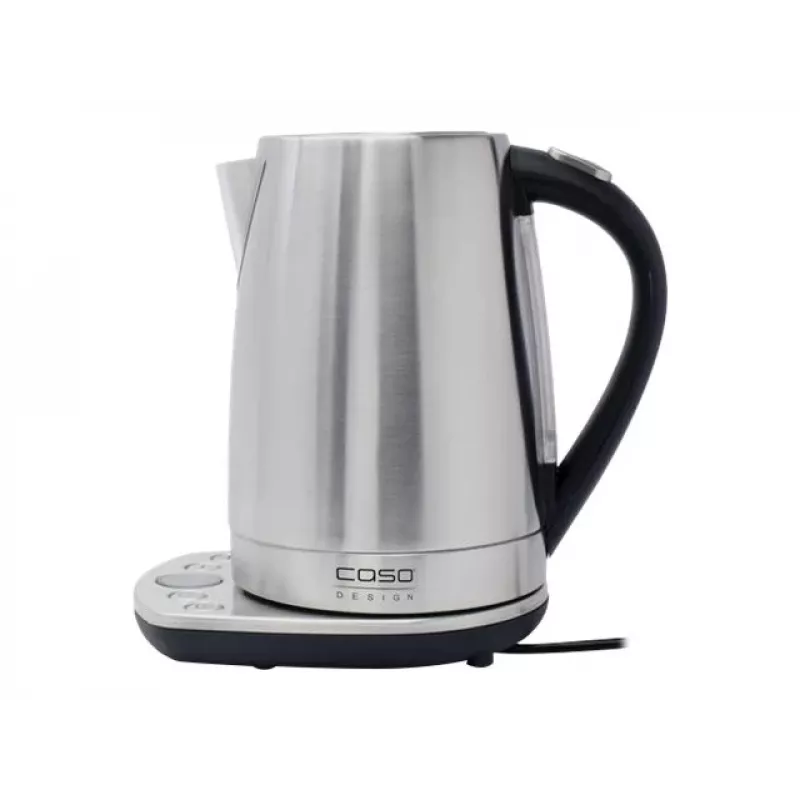 Hervidor eléctrico Caso 1,7 l 2200 W negro acero inoxidable
