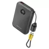 Powerbank Vention FKAB0-C 10000 mAh, 2× USB-C + 1× USB-A, 22,5 W, negro