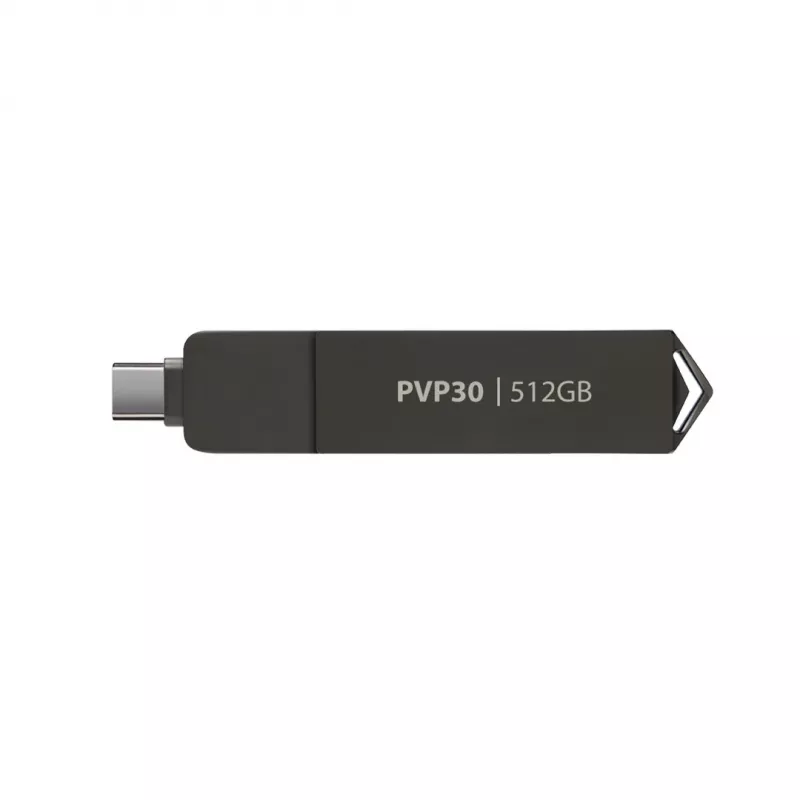 Patriot PVP30 SSD externo de 512 GB, Duo A+C USB 3.2 Gen2, aluminio
