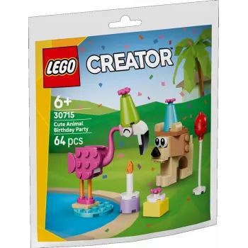 Creator Blocks 30715 Fiesta de cumpleaños de animales dulces