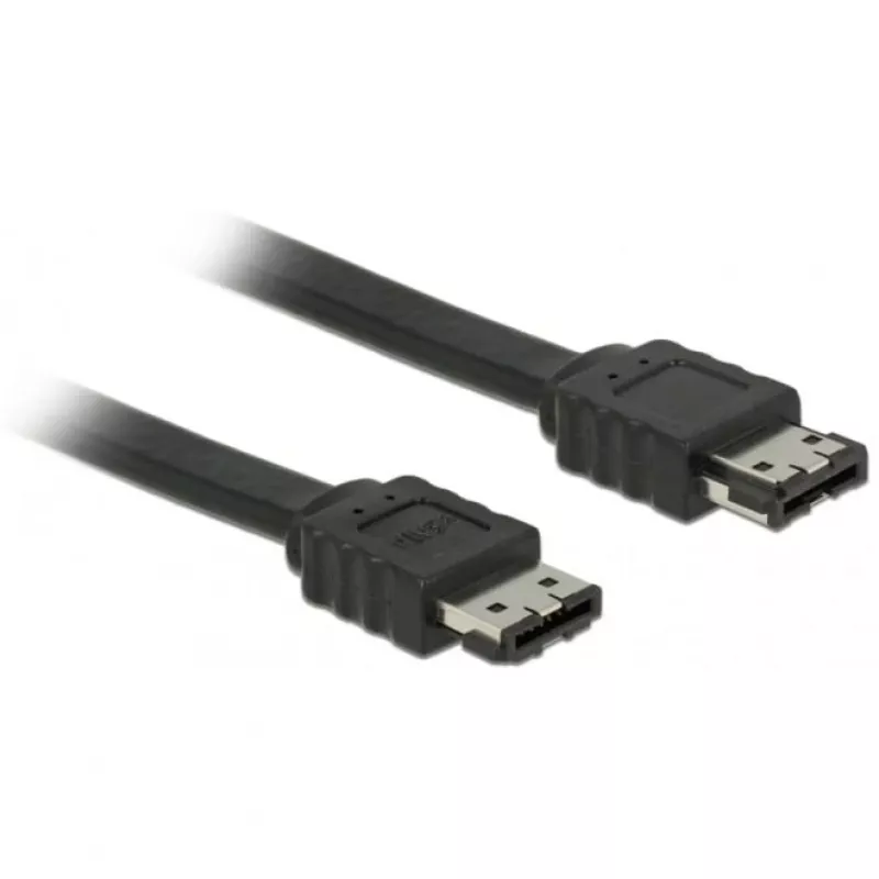 Cable SATA DeLOCK 85641 2 m eSATA negro