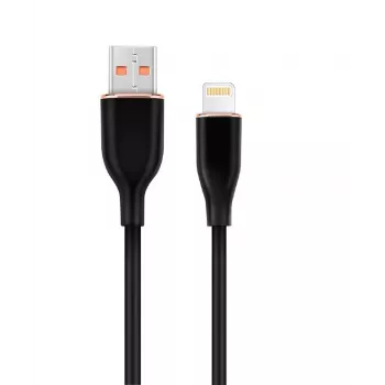 Cable USB-A a Lightning Gembird CC-USB2S-AM8PM-1.5M-BK — USB 2.0, 1,5 m