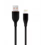 Cable USB-A a Lightning Gembird CC-USB2S-AM8PM-1.5M-BK — USB 2.0, 1,5 m