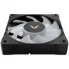 Ventilador de carcasa Valkyrie VK-FANB12FB 120 mm ARGB, 120×25 mm, compatible con PWM