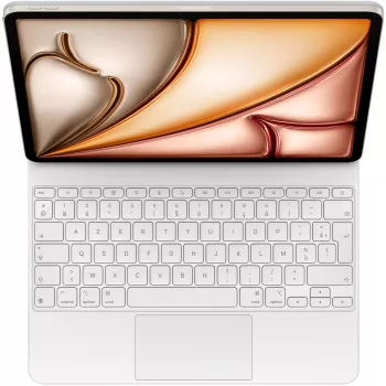 Magic Keyboard para iPad Air 13 pulgadas M3 – Francés – Blanco
