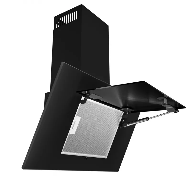 Campana extractora AKPO WK-4 negra 2.0 60 negra T300 LED lineal/controlador