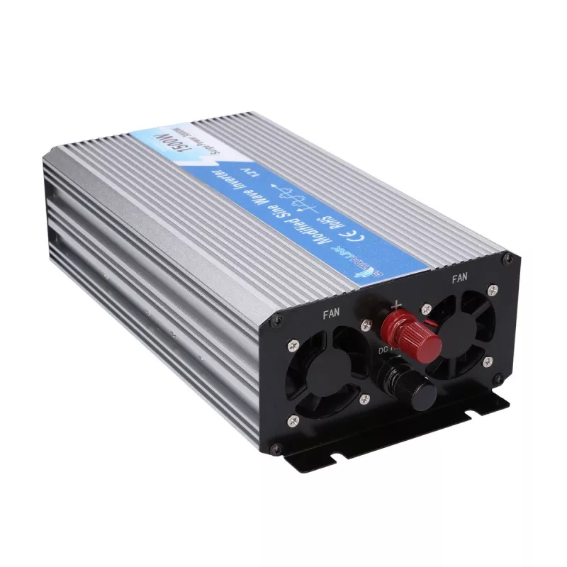 Convertidor de tensión Extralink 12V - 230V, 1500W, onda sinusoidal modificada OPIM-1500W