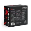 SAVIO BLADE X1 set de ventiladores, 3 x 120 mm, PWM de 4 pines, negro
