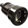 AS SCHWABE conector hembra PVC 16A, 250V versión fiable negro (62225)
