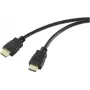 Cable de conexión HDMI AV TV monitor [1x conector macho HDMI - 1x conector macho HDMI] 5,00 m (SP-10481300)