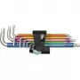 Wera 05022669001 llave hexagonal en L métrica 9 uds.