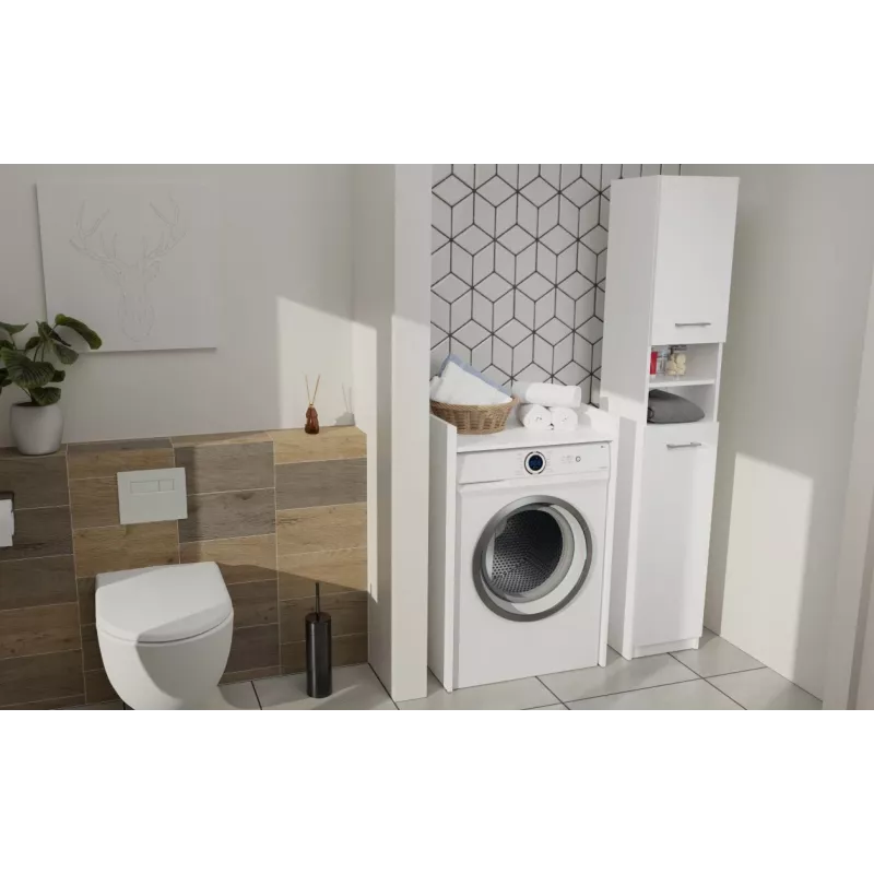 Armario de lavadero Top e shop POLA para lavadora – blanco