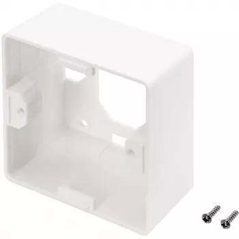 DIGITUS - Caja de instalación superficie de red - Pure White, RAL 9010 (DN-93803)