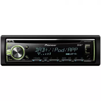 Receptor multimedia para coche Pioneer DEH-X6800DAB Negro