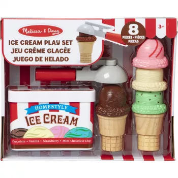 Melissa & Doug Scoop & Stack set de helados cocina de juguete