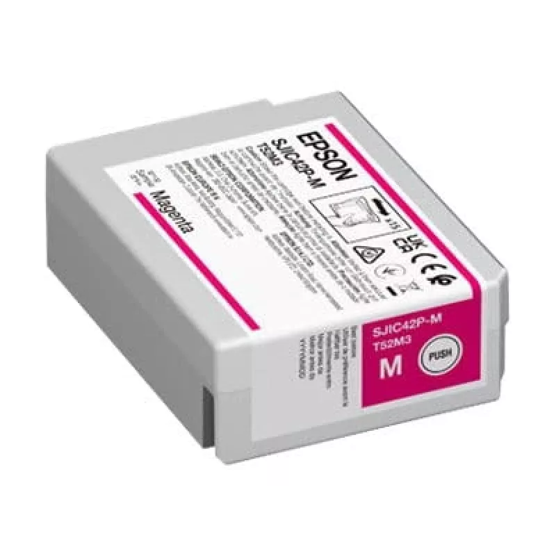 Cartucho de tinta Epson SJIC42P-M 1 ud. original magenta