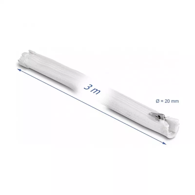 Funda para cables DeLOCK 20833 blanco
