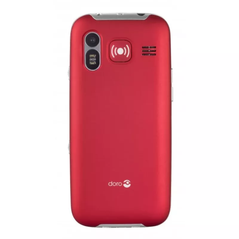 Doro Primo 368 teléfono móvil, 2,3 pulgadas, 3 MP, 1000 mAh, rojo
