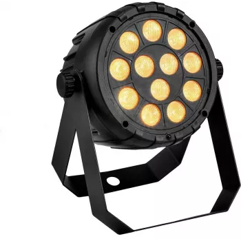 Foco PAR LED EUROLITE PARty Spot Silent RGB/WW — Foco PAR de escenario, RGB + blanco cálido