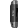 Lexar LRW310X-BNBNG lector de tarjetas microSD/SD dual USB-A/USB-C, USB 3.2