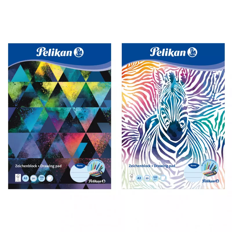 Cartón Pelikan 236799 20 hojas 120 g/m² A3