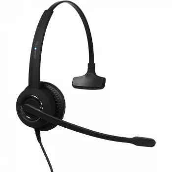 Auriculares USB mono Plusonic 10.1P — auriculares USB de una sola oreja compatibles con Teams y Skype