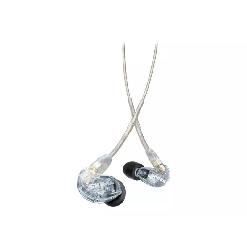 Auriculares Shure SE215 Pro monitor in-ear con cable para escenario/estudio transparente