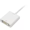 Adaptador de cable Sharkoon Mini DisplayPort a DVI 15 cm blanco