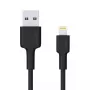 AUKEY CB-AL05 cable de nailon Lightning a USB-A MFi, 2 m, negro
