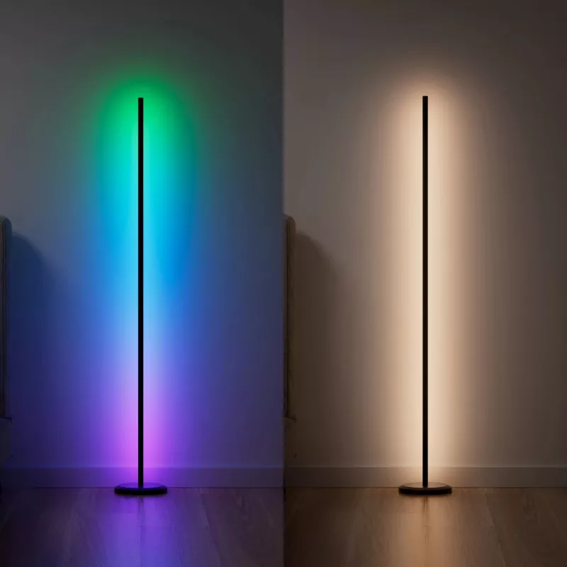 Lámpara de pie Nanoleaf N7204K02-1FL 22W RGBW – iluminación RGB ajustable y blanca regulable
