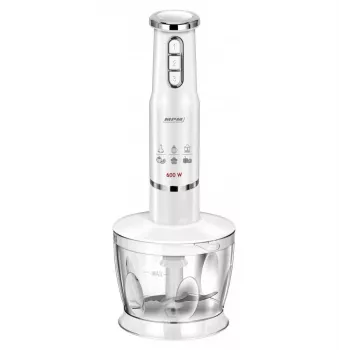 Batidora de mano MPM MBL 43 blanca 600W con accesorios
