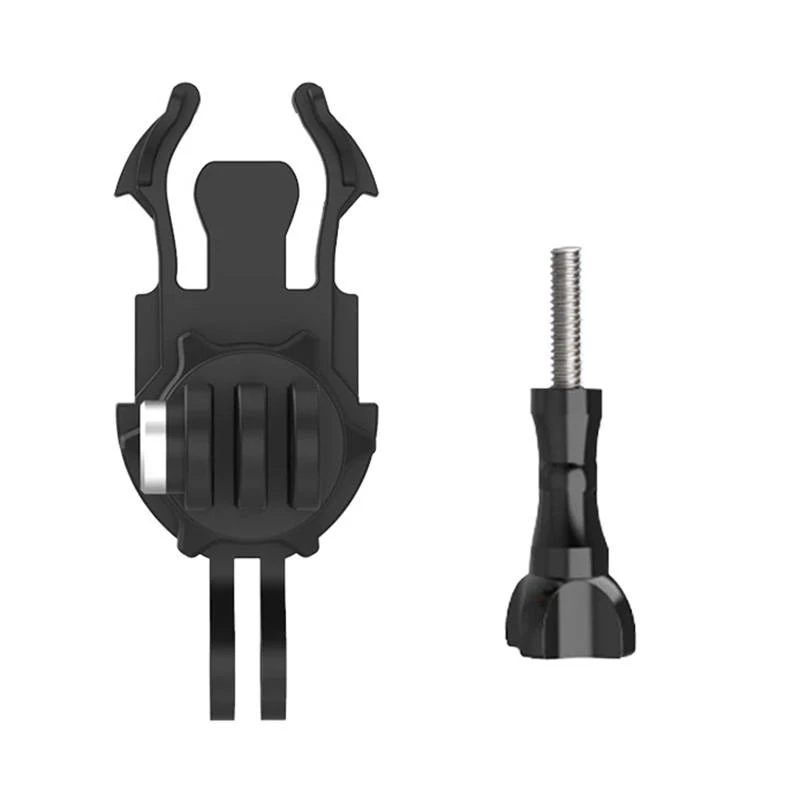 Telesin GP-BPM-005 soporte para correa de mochila con gancho en J de 360° para GoPro/Osmo Action, ajustable, de clip