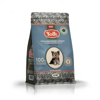 FOLK Razas pequeñas Asado de cordero al estilo Podhale con codorniz y perejil - Comida seca para perros - 1,6 kg