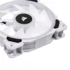 Ventilador de carcasa CORSAIR LL120 RGB 120mm blanco PWM pack de 3