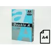 Papel de color Double A, 80g, A4, 500 hojas, azul intenso